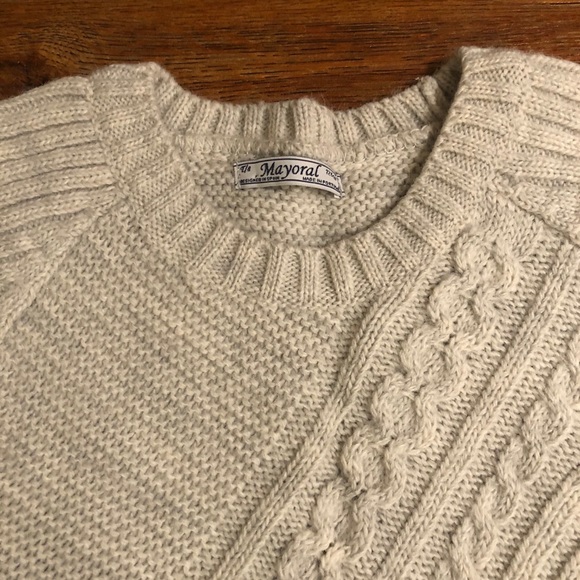 Mayoral Junior Girls Knit Sweater - Picture 6 of 8